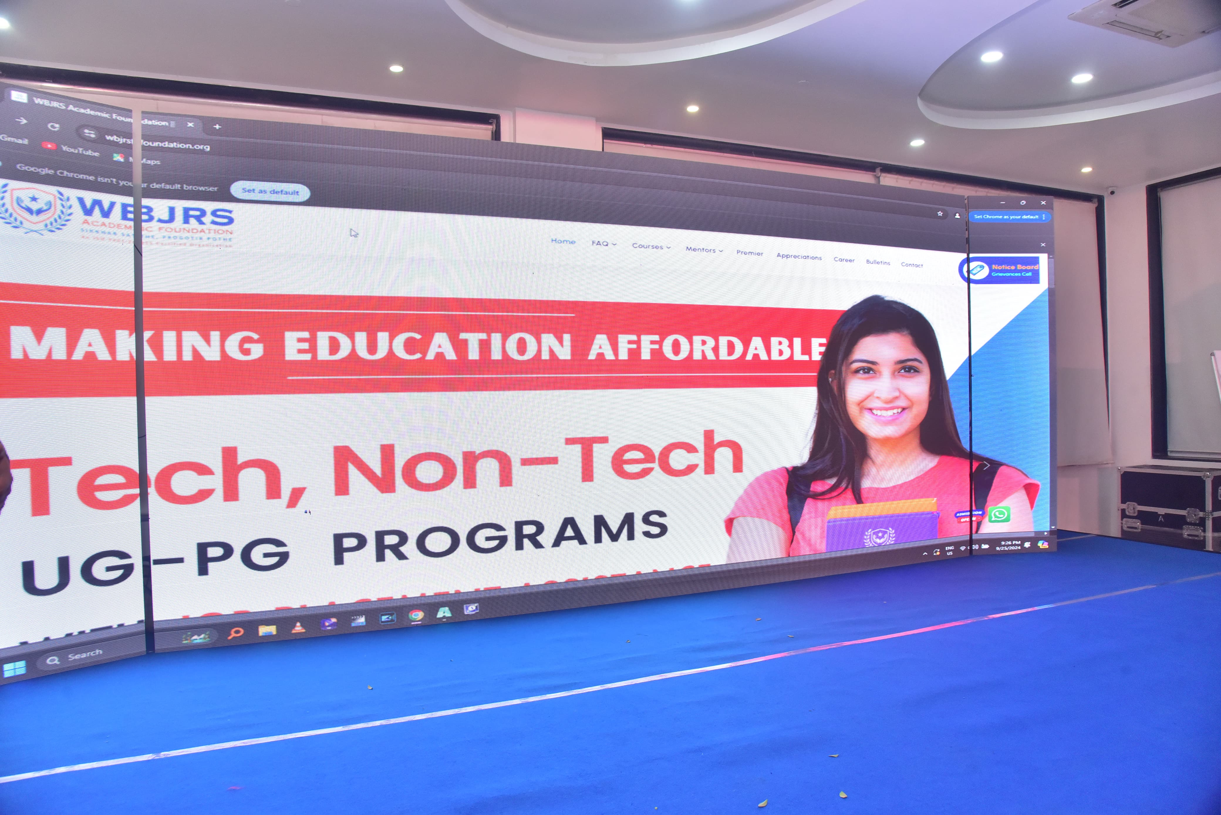 As a Special Guest - Launching event of TVG, Lonavala Mumbai.